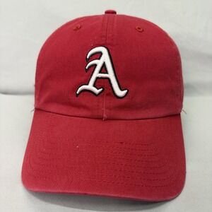 '47 Brand Alabama Crimson Tide Hat Mens OSFM Red Adjustable Buckle Cap
